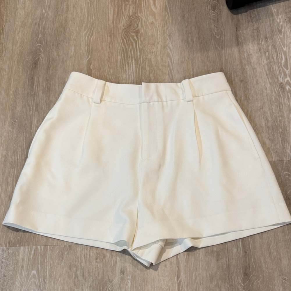 Generation Love Cream High Waist Shorts